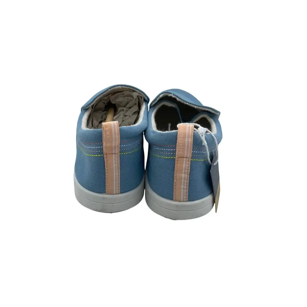 Vionic Beach Marshall Washable Canvas Slip On Shoes Blue Comfort Womens 9 - Picture 4 of 8